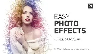Easy Photo Effect + FREE Psd - Photoshop Tutorial