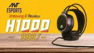 Ant Esports H1000 Gaming Headphone Unboxing | The Best Under 999/-