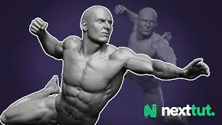 Dynamic Male Anatomy for Artists in Zbrush | Course link is in the description