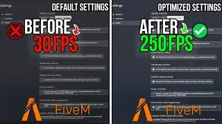 🔧How To Boost FPS & Fix FPS Drops in FiveM (GTA V) | FiveM Low End PC Fix Lag | FiveM Best Settings