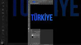 PHOTOSHOP'ta Parlayan Yazı Efekti (Glowing Text Effect) nasıl yapılır? 