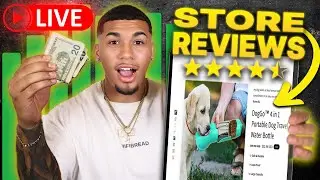 Creating $500,000/Month Shopify Stores & Live Store Reviews