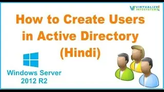 Creating user in Active Directory in Hindi