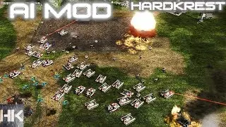 Command & Conquer Generals Zero Hour AI Mod - Hard - FFA - Упоротый китаец