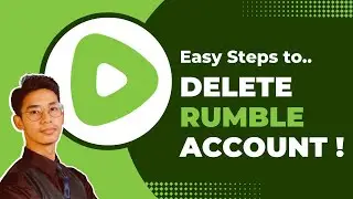 Rumble - How to Delete Account? Close Rumble Account !