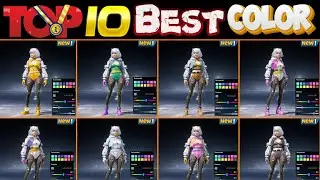 Panthera Prime Set Best Color | a4 100 Rp Outfit Color Combinations | PUBG RECOLOR | 100 RP color