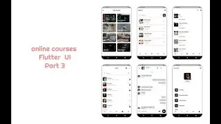 Flutter UI Tutorial | Online Courses Flutter App UI Part 3