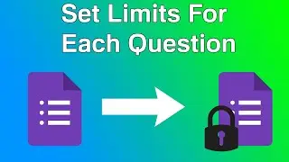 Google Form Choice Limiter | Best Addon For Google Forms |  Choice Remove | Choice Eliminate