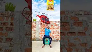Biscuit, kurkure, diary milk, pasta vs lizard, insect, tyre & helicopter - Funny vfx magic 😄