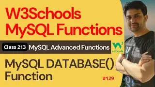 MySQL Functions | MySQL Advanced Function - MySQL DATABASE() Function 