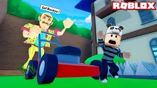Üvey Babanın Evinden Kaçış !! - Roblox
