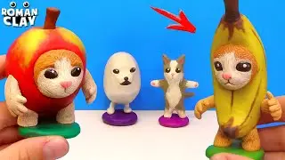 Banana Cat, Happy Happy Happy 😸 Memes with Clay | Roman Clay
