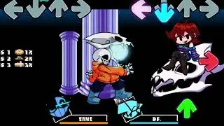 Sans Papyrus undertale FNF Vs Distrust 3.0 Demo Mod