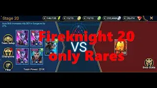 Raid - Fireknight 20 'Only Rares'