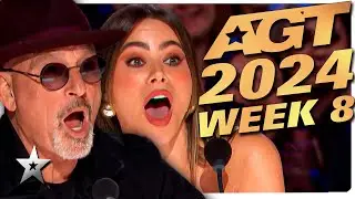 Americas Got Talent 2024 ALL AUDITIONS | Week 8