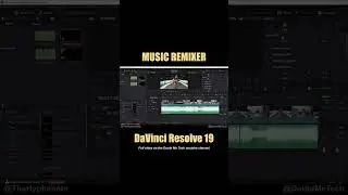 Music Remixer DaVinci Resolve 19 [ Solo Instrumental & Acapella Stems ] Tutorial