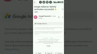 Google AdSense Identity Verification