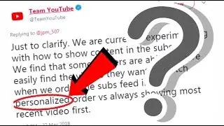 YouTube Personalized Subscription Feed Explained