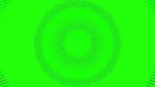 FREE Fine Lines - Radio Signal - Abstract Green Screen Loop