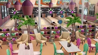Bowling • The Sims 4 • No CC | Speed Build