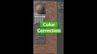 Color Correction - меняем цвет текстуры в 3ds Max 