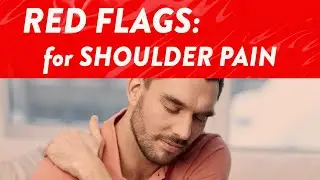 What are red flags for shoulder pain?