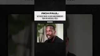 Powerful words from Rich Paul.