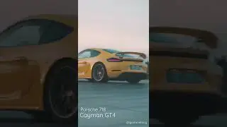 Porsche 718 Cayman GT4 - NO MUSIC NO FILTER 
