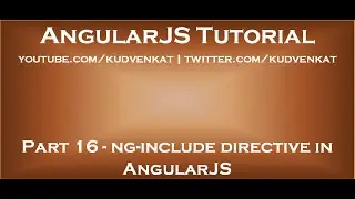 ng include directive in AngularJS