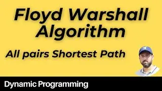 All Pairs Shortest Path - Floyd Warshall Algorithm - Dynamic Programming #daa #algorithm #algorithms