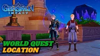 AQUEOUS TIDEMARKS WORLD QUEST! (GUIDE) | Genshin Impact
