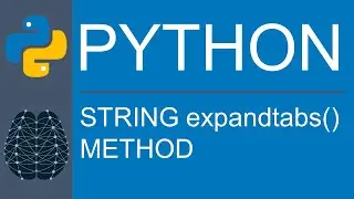 Python | Data Type | String | expandtabs() Method Using Tabsize Parameter