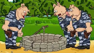Анекдот про ментов и колодец