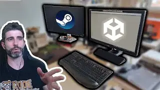 My BORING Desk Setup as a Game Dev!