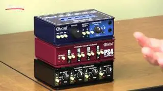 Radial Engineering MC3, Cherry Picker and Gold Digger Review by Sweetwater