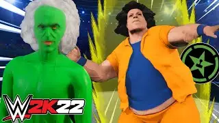 We Create the WEIRDEST Custom Characters in WWE 2K22