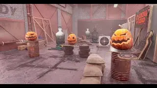 UE5 First Person Shooter: Desert Eagle Halloween Fun With Chaos Destruction/ Physics!