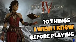 Diablo IV - Beginner TIPS and things I wish I knew Before Playing