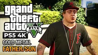 GTA 5 PS5 - Mission #5 - Father/Son [Gold Medal Guide - 4K 60fps]