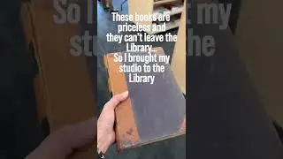 Photogrammetry very old books for Augmented Reality of Alice in Wonderland