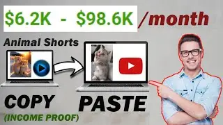 How To Earn $10K With Copy Paste Videos On YouTube || Make Money With Cat Videos || Reality