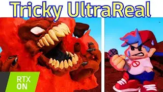 VS TRICKY Clay (Ultra Real) FULL WEEK + Cutscenes [HARD] - Friday Night Funkin Madness Combat Mod