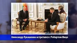 Александр Лукашенко встретился с председателем правительства Словакии Робертом Фицо