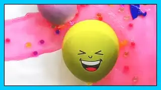 Compilation ASMR Various Water Colors | Happy Smiling Balloon Pop Reverse #asmr #balloonpopping