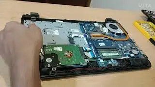 Inside the Laptop & Hardware Parts - How to Open Laptop HP 15-ac044TU