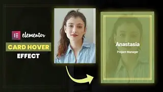 Elementor Card Hover Effect | WordPress Elementor tutorials | Elementor Tips & Tricks