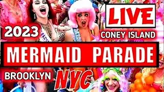 MERMAID PARADE NYC LIVE 🧜‍♀️ Mermaid Parade Coney Island Brooklyn NY 🧜‍♂️