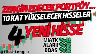 Borsada 10 Kat Yükselecek 4 Hisse - Borsa Yorumları (Ucuz Hisseler - Cazip Hisseler)