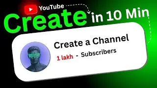 How tTo Create ( YouTube Channel ) With Your Smartphone ! 😍