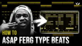 HOW TO MAKE SAMPLED A$AP FERG TYPE BEATS | no agony.